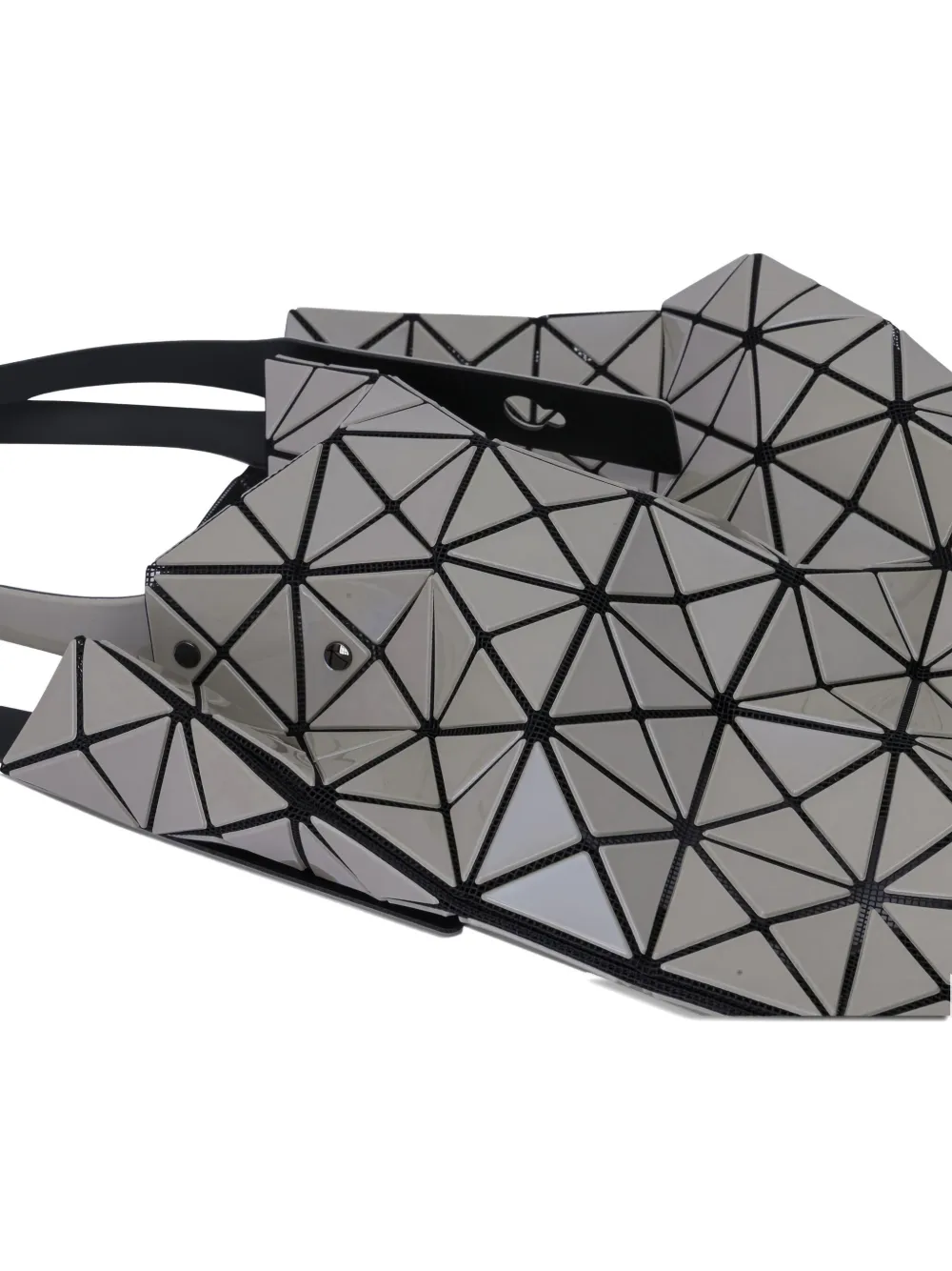 Bao Bao Issey Miyake Geometric-pattern Tote Bag In Gray