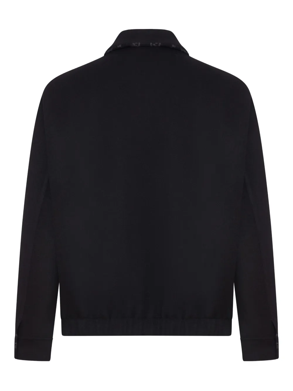 Gucci WOOL JACKET WITH ZIP Zwart
