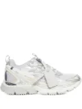 Off-White leather-tag lace-up sneakers - Grey
