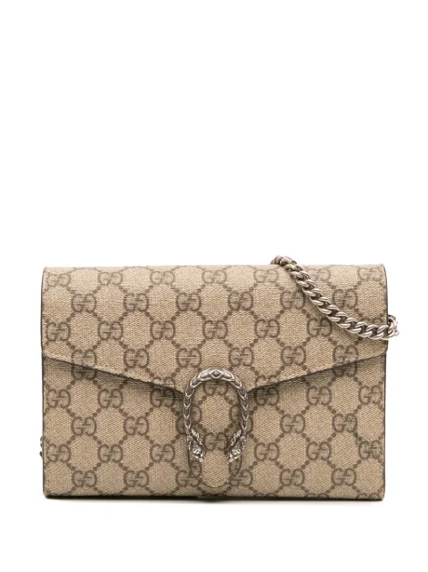 Gucci Pre-Owned 2016-2025 GG Supreme Dionysus Chain Wallet crossbody bag