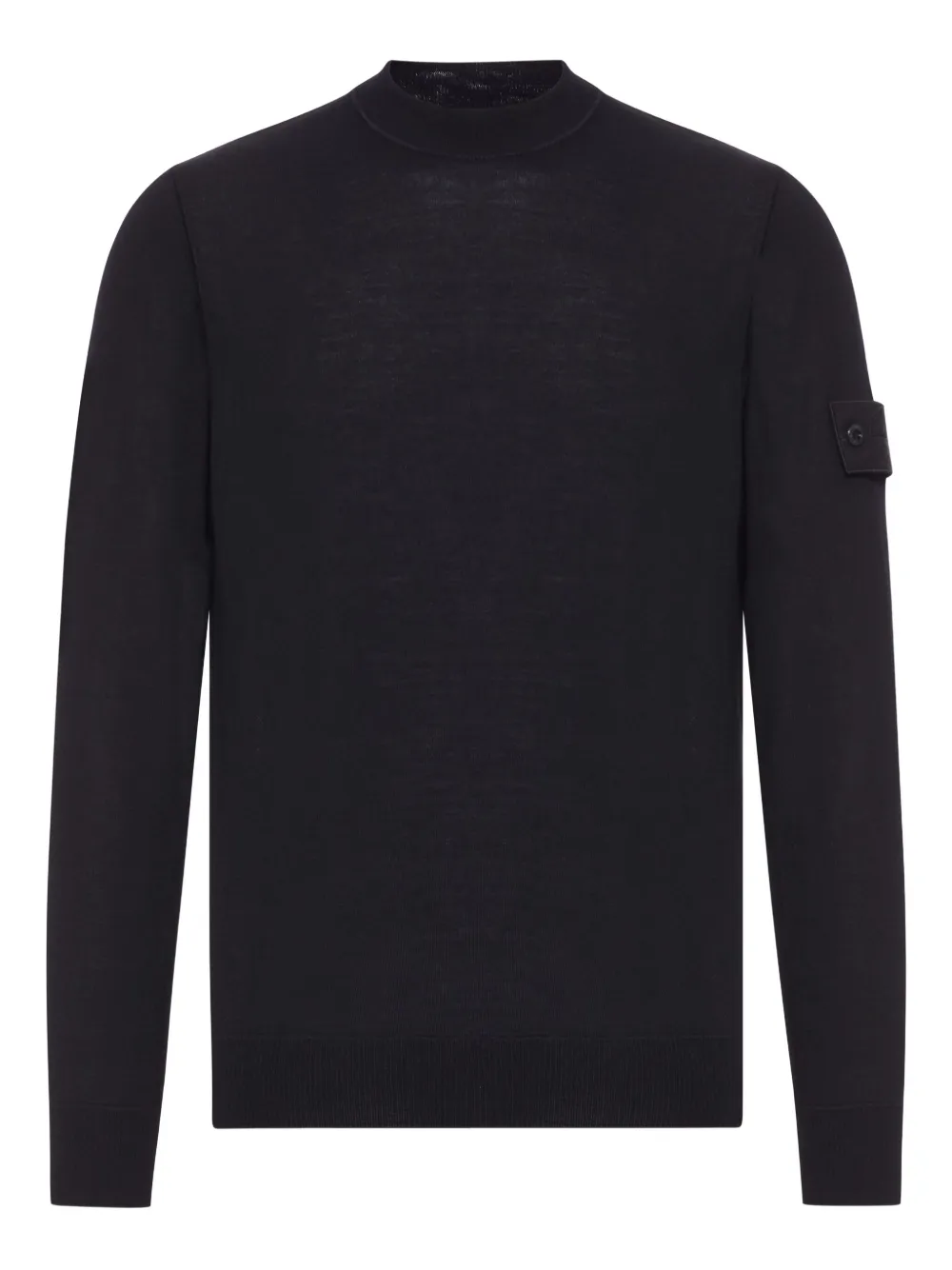Stone Island high-neck sweater - ブラック Stone Island high-neck sweater - ブラック