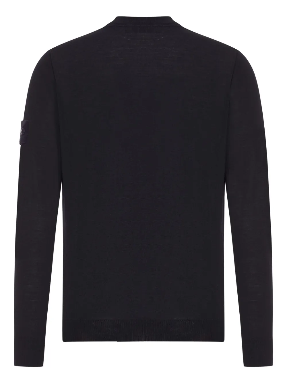 Stone Island high-neck sweater - Zwart