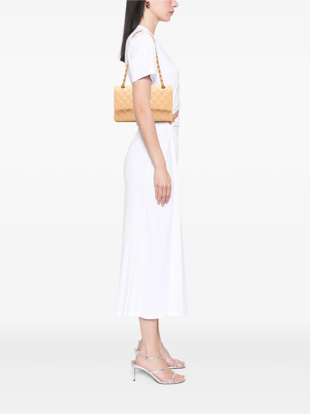 CHANEL Pre-Owned 2012 Medium Classic Lambskin Double Flap shoulder bag | Pre-Owned | Image 2