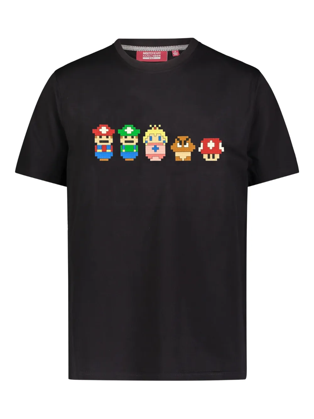 Mostly Heard Rarely Seen 8-Bit T-shirt Dream Team - Nero
