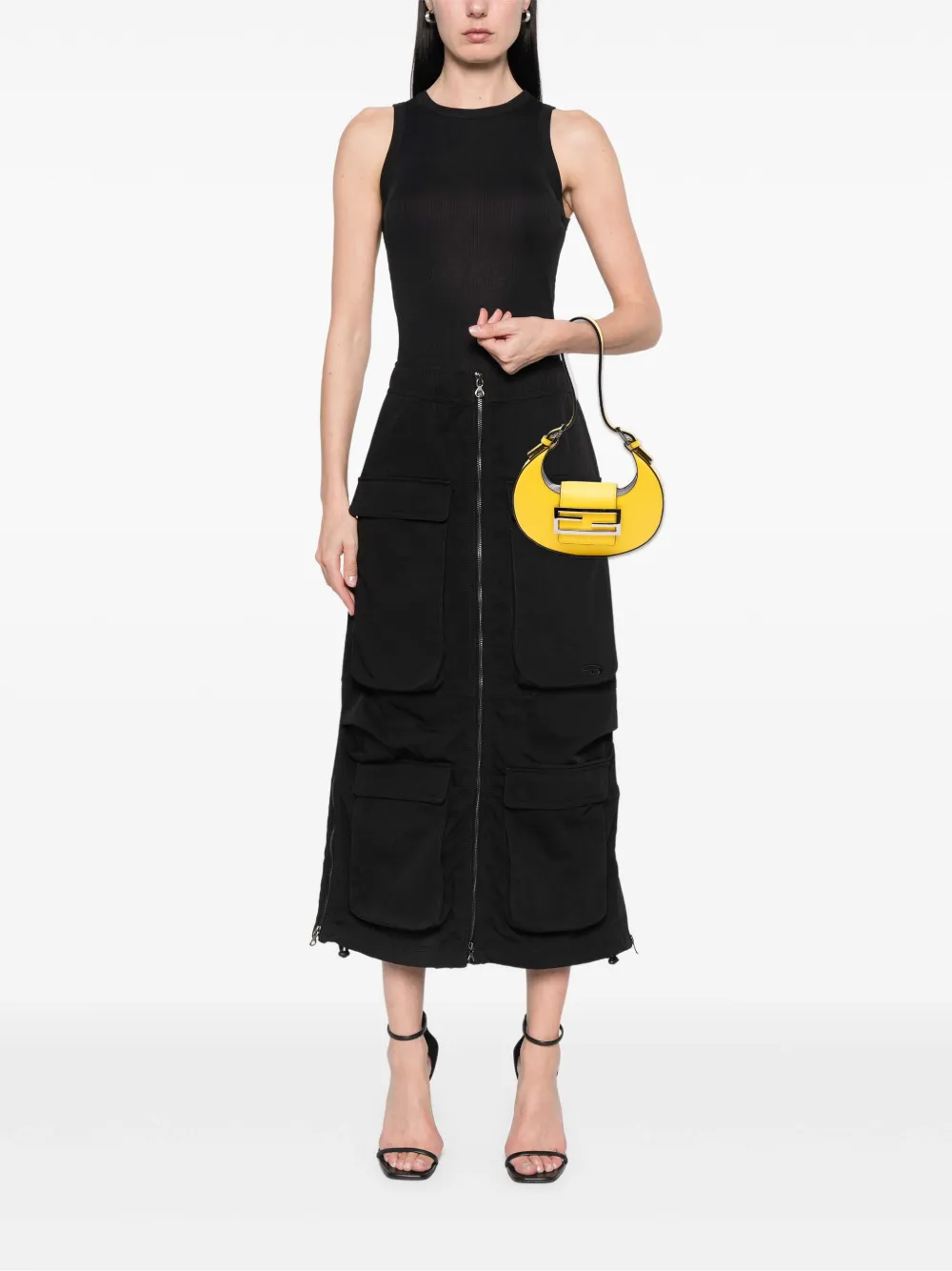 Fendi Pre-Owned 2010-2025 Mini Leather Cookie hobo bag | Pre-Owned | Image 2