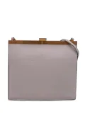 Celine Pre-Owned 2019 Mini Smooth Calfskin Clasp Bag crossbody bag - Grey