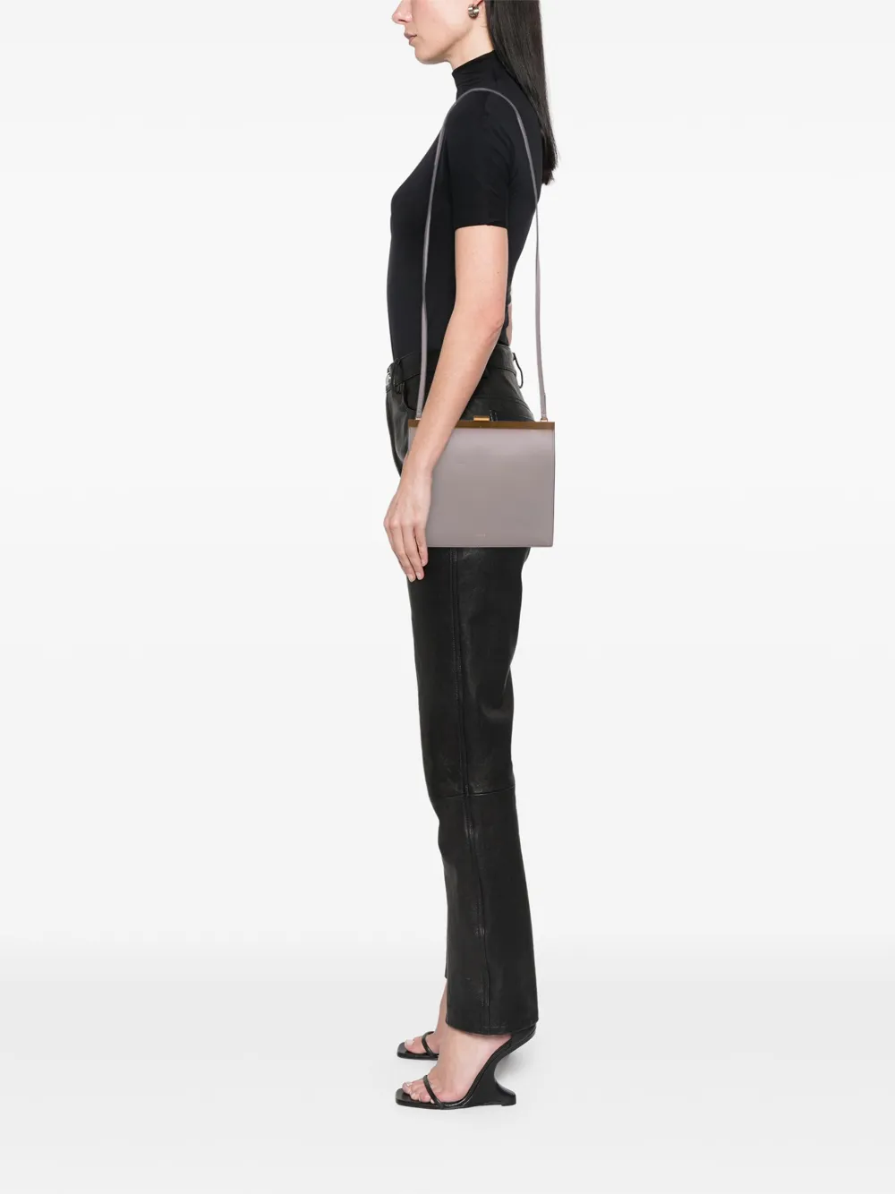 Celine Pre-Owned 2019 Mini Smooth Calfskin Clasp Bag crossbody bag | Pre-Owned | Image 2