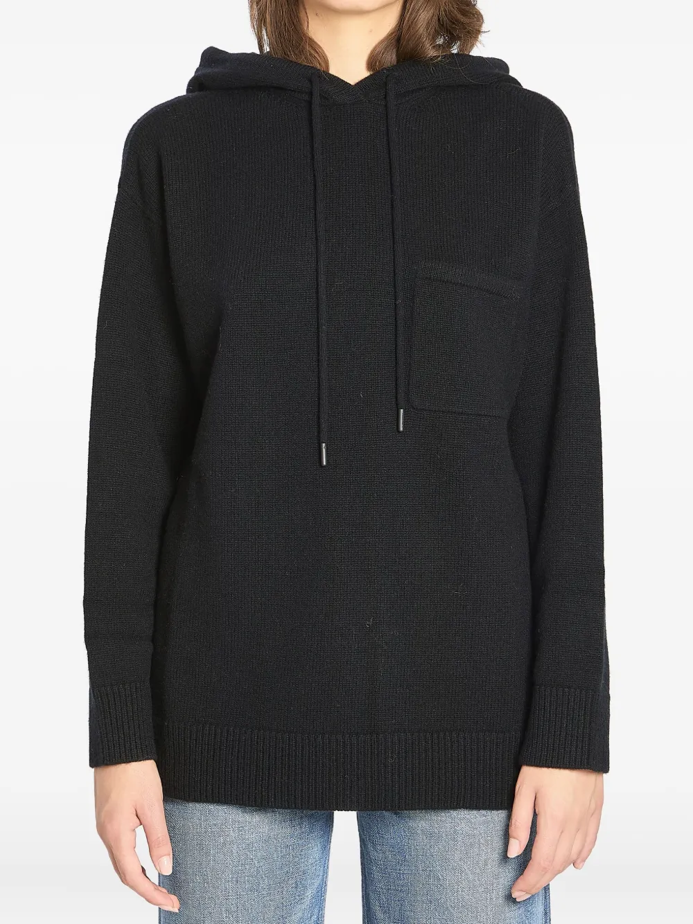 Max Mara ロゴ パーカー - ブラック Max Mara ロゴ パーカー - ブラック