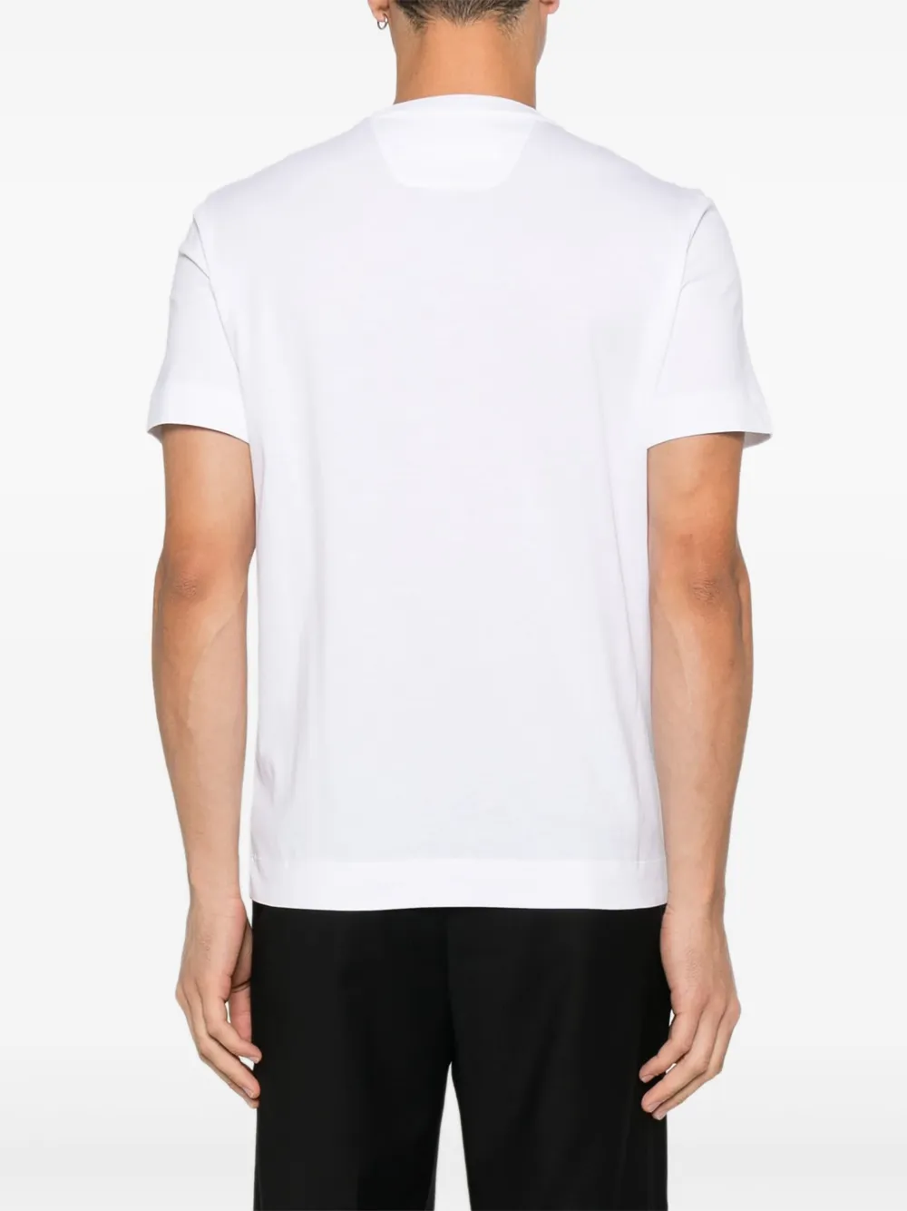 Zegna T-shirt met korte mouwen Wit