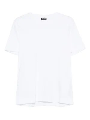 Thom Browne side-slit Relaxed T-shirt | White | FARFETCH