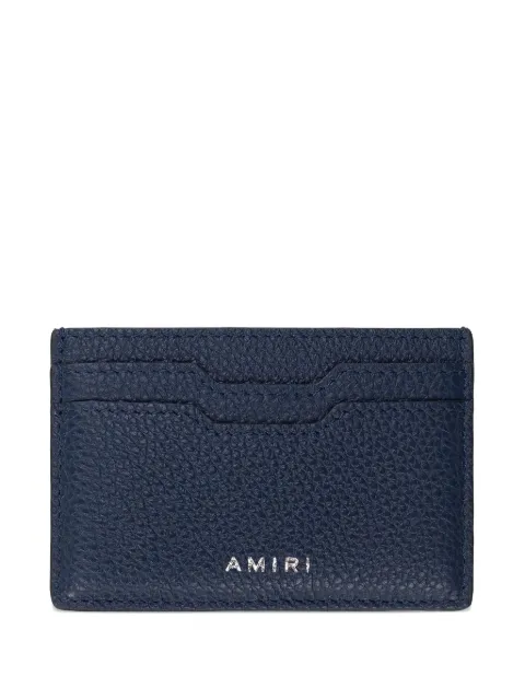 AMIRI Iconic Emblem leather cardholder