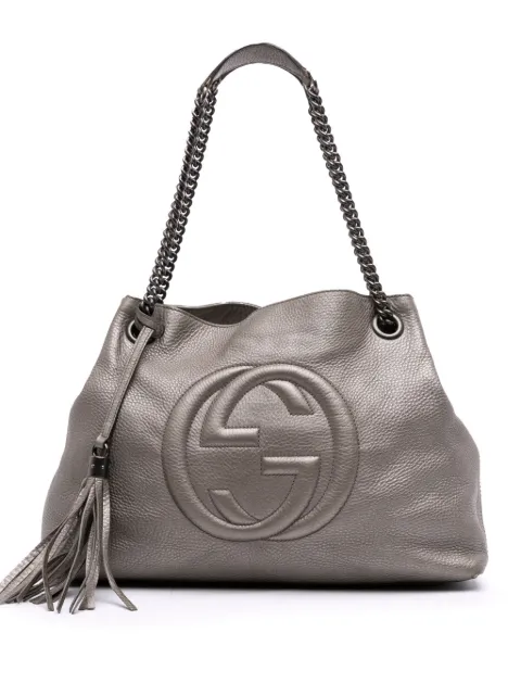 Gucci Pre-Owned 2016-2025 Medium Leather Soho Chain tote bag