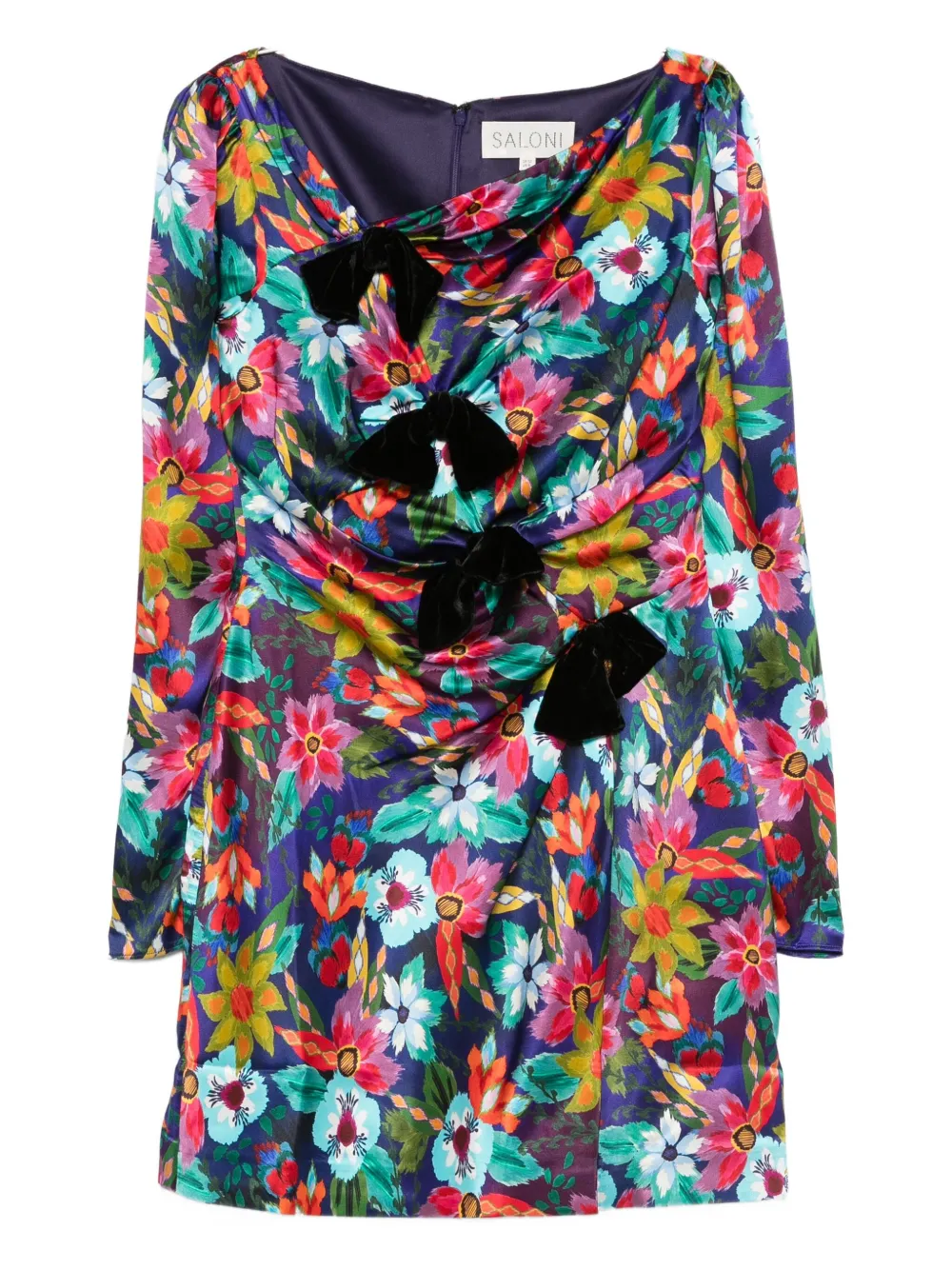 Saloni Kelly mini dress | Blue | Image 1