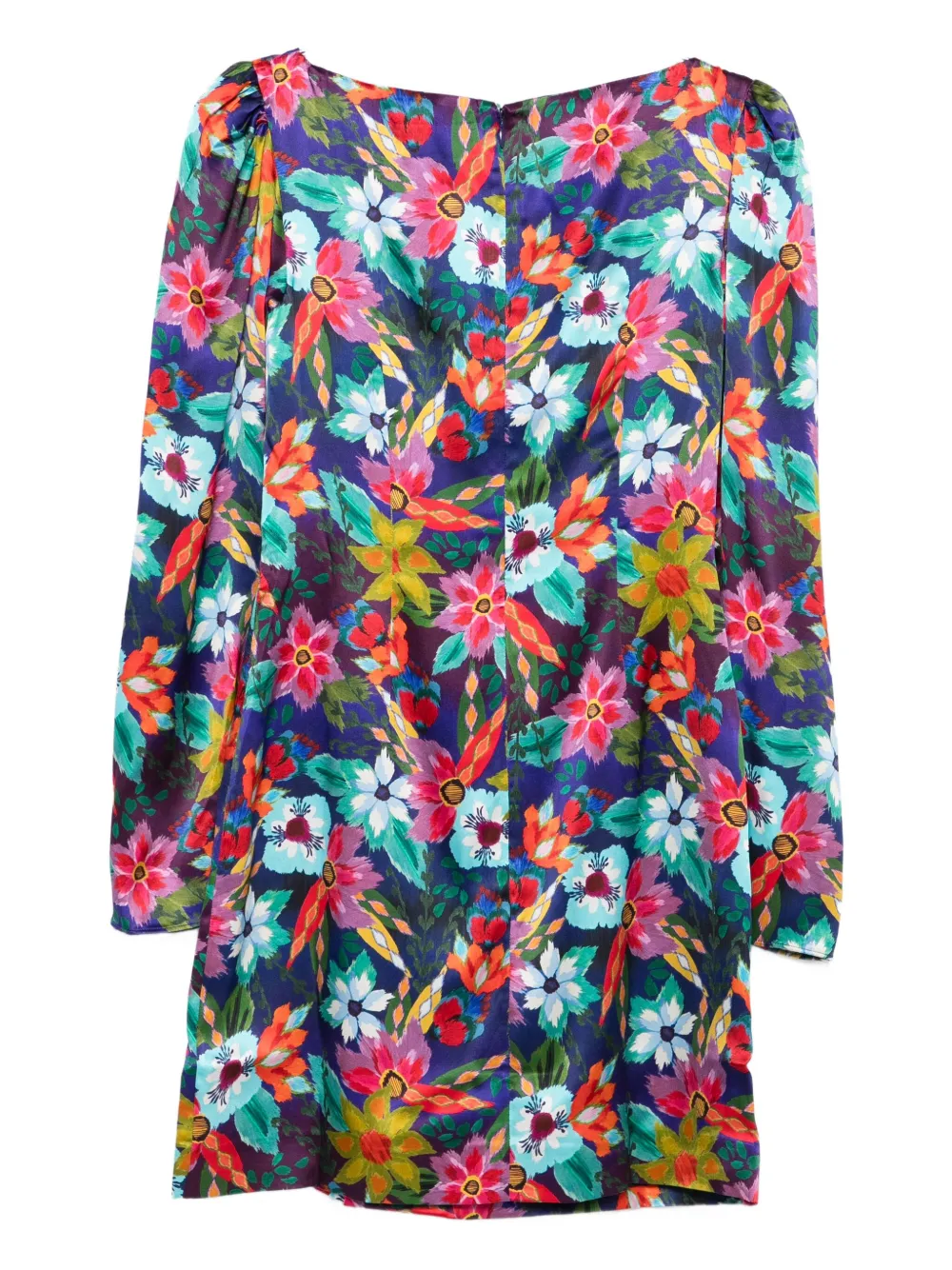 Saloni Kelly mini-jurk - Blauw