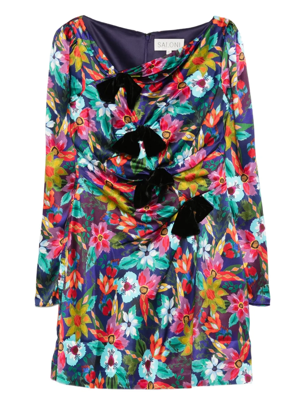 Saloni Abito corto Kelly - Blu