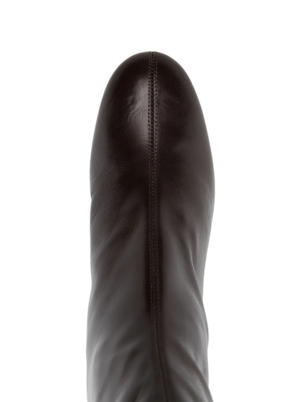 Aquazzura Laarzen met blokhak Bruin