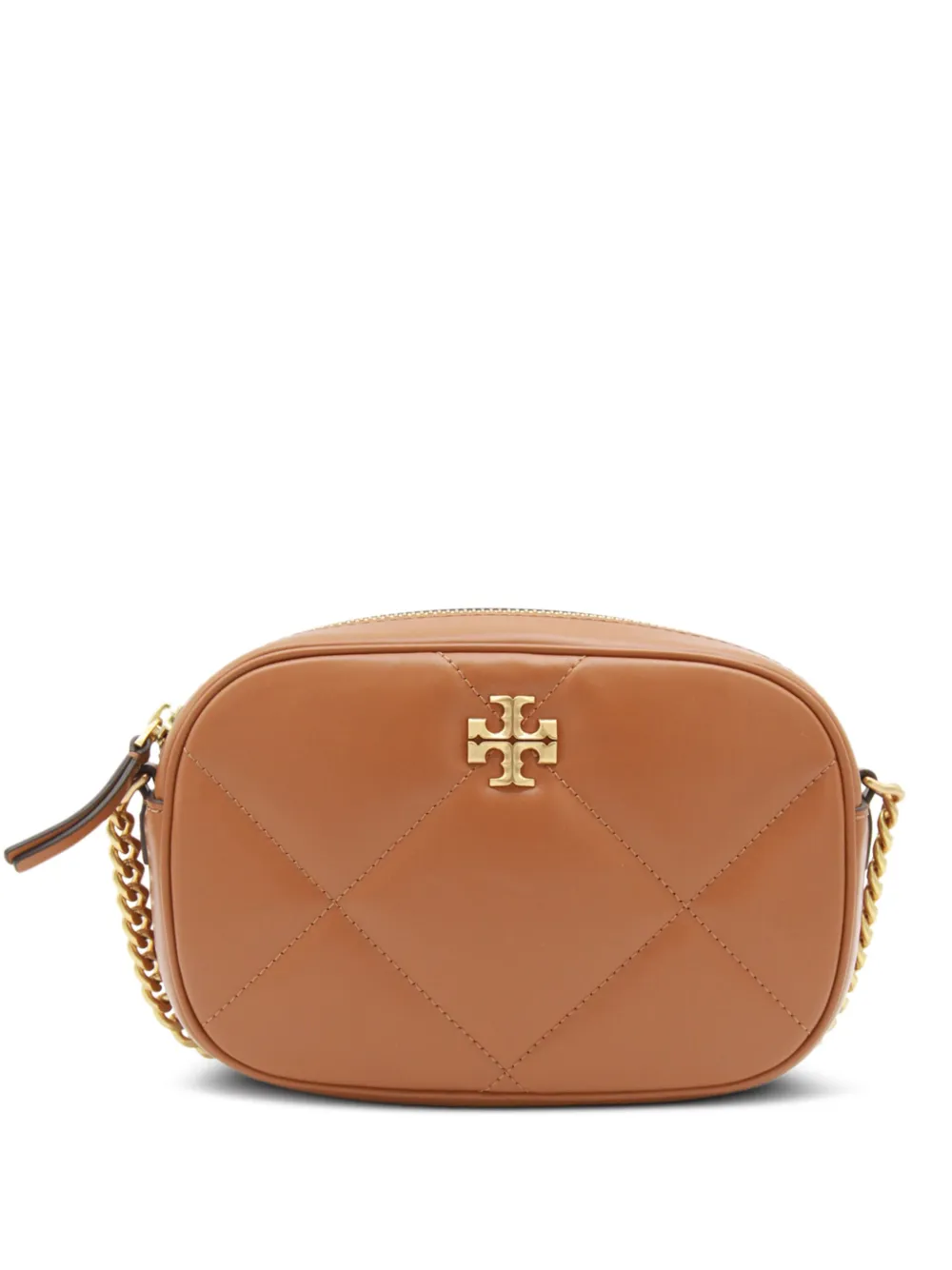 Tory Burch キルティング ミニバッグ - ブラウン Tory Burch キルティング ミニバッグ - ブラウン