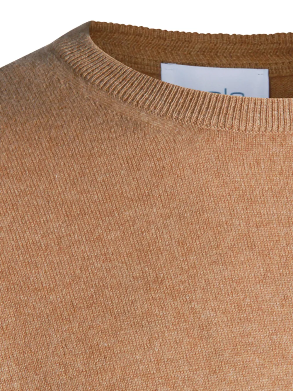 Malo Sweater met ronde hals Bruin