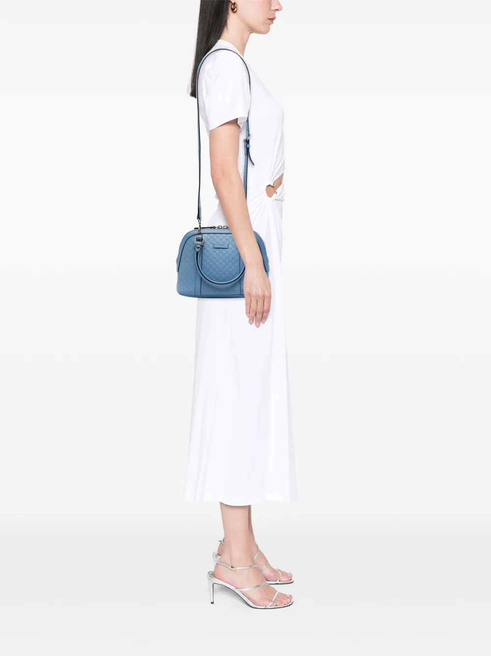 Gucci Pre-Owned 2016-2025 Mini Microguccissima Dome satchel | Pre-Owned | Image 2