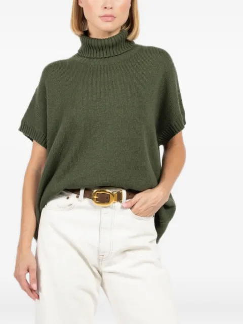 Labo Art turtleneck short-sleeve sweater