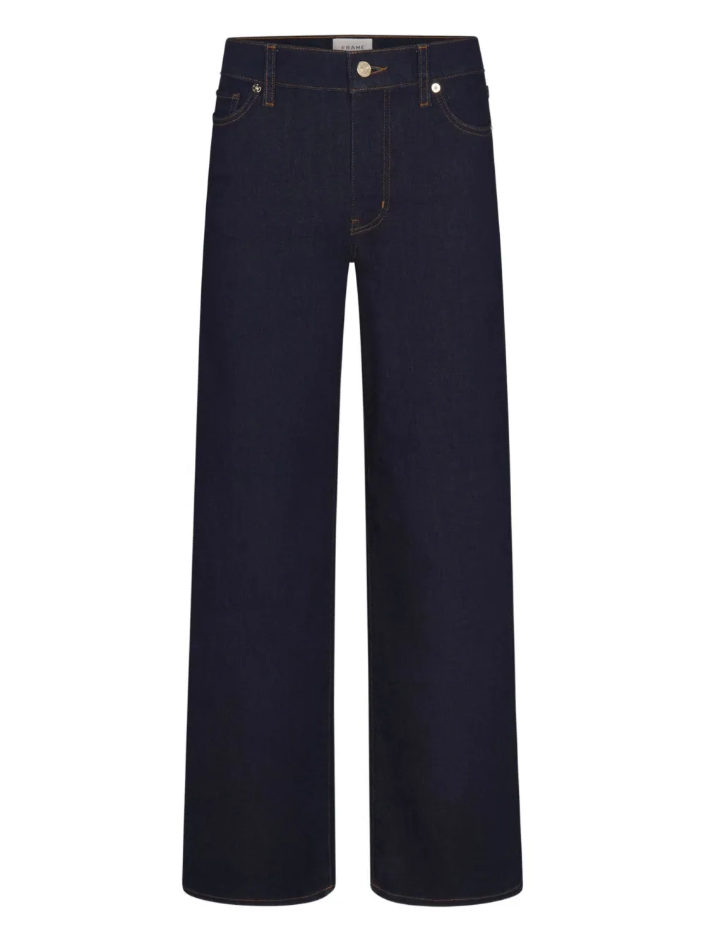 Frame Five-pocket Denim Jeans In Blue