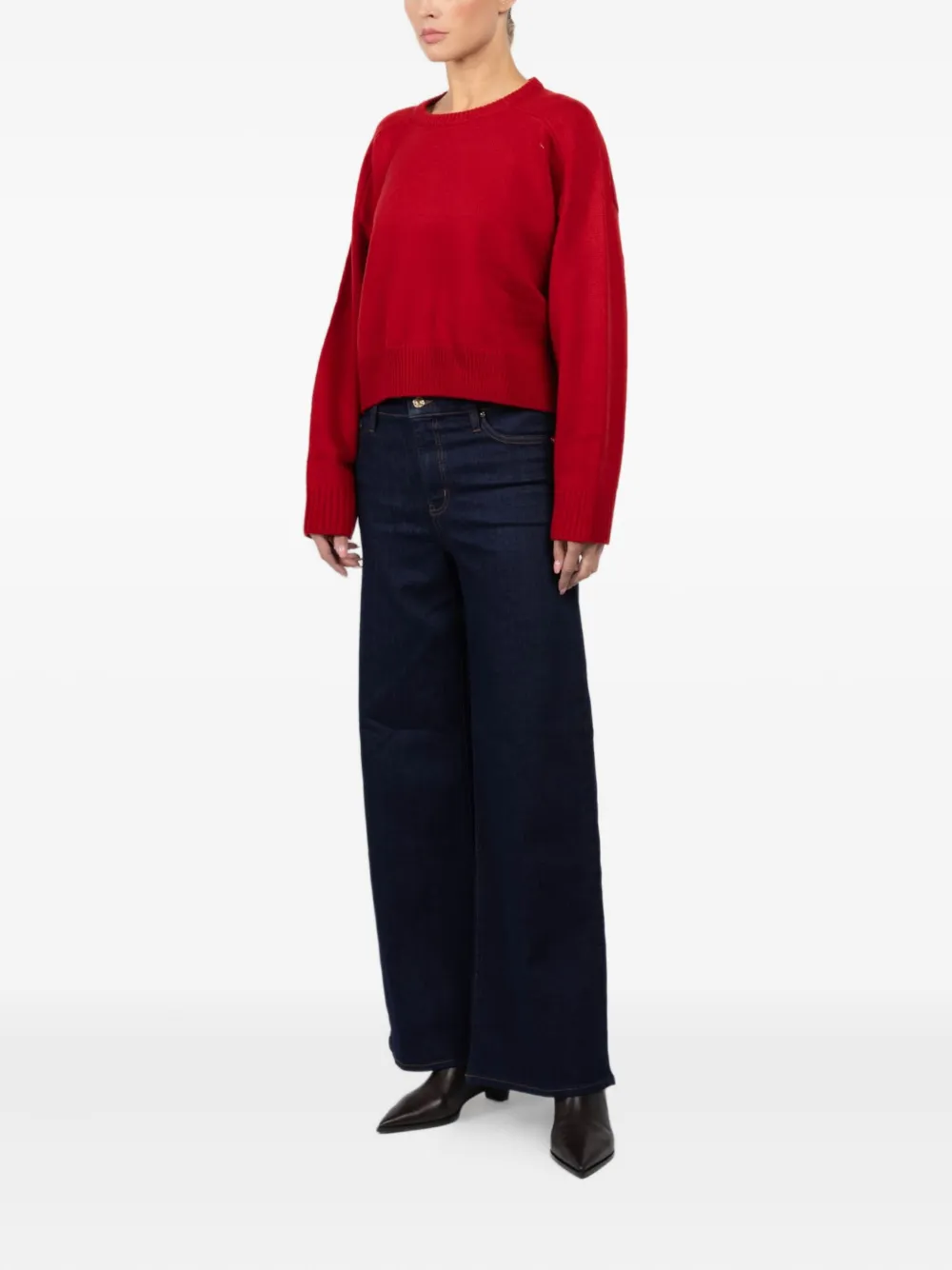 Frame Five-pocket Denim Jeans In Blue