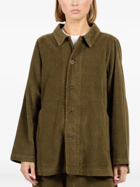 Labo Art corduroy buttoned-up jacket