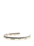 Gucci Pre-Owned 2016-2025 Sterling Silver Blind For Love Cuff bracelet