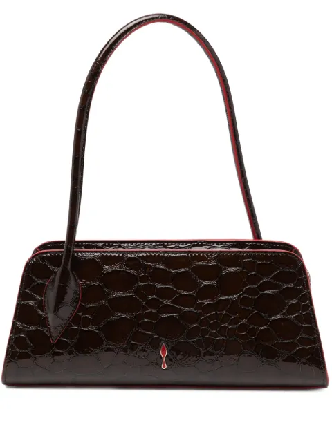Christian Louboutin animal-print shoulder bag