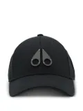 Moose Knuckles logo-plaque cap - Black