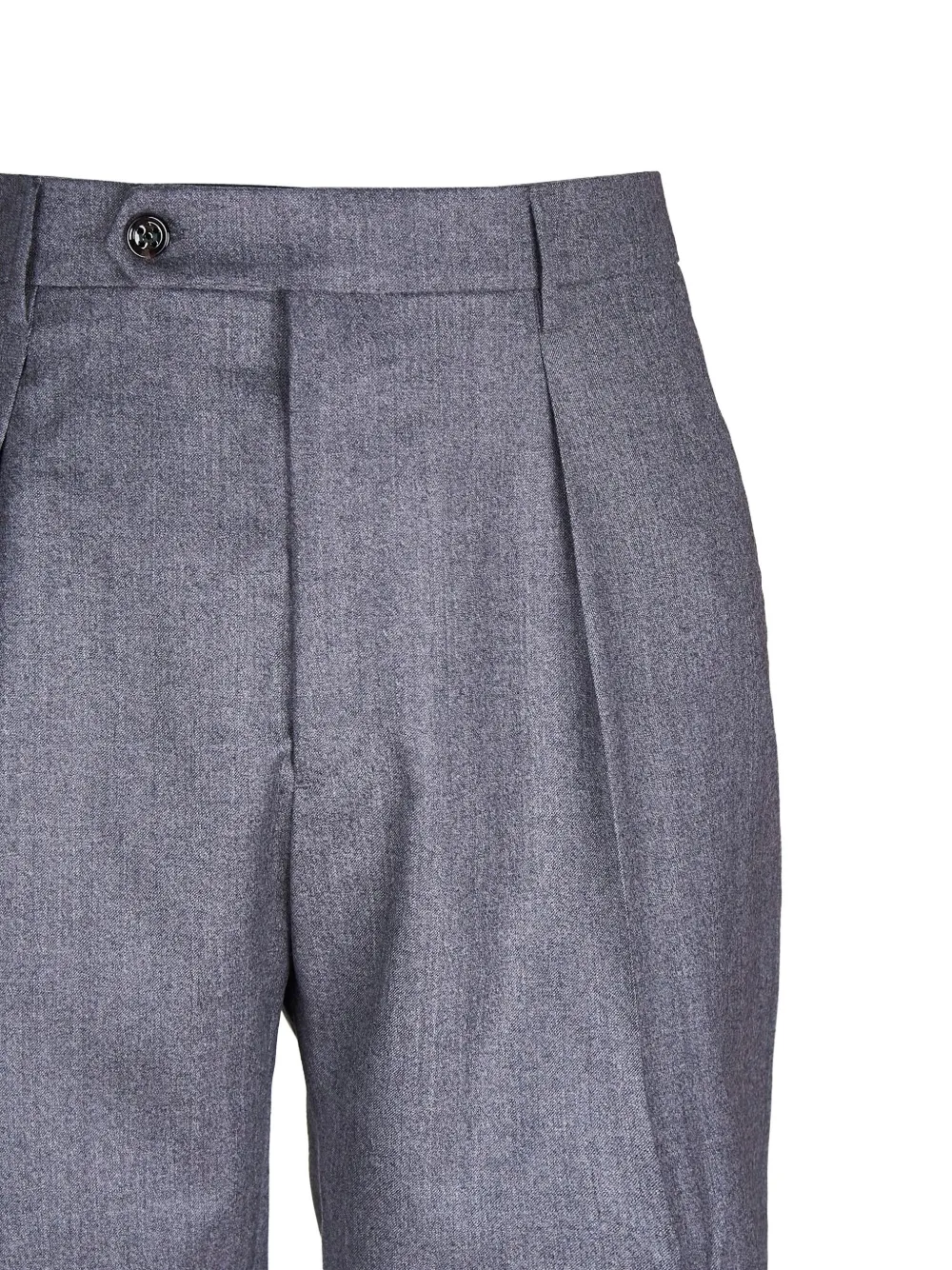 Berwich Chiaia broek met plooien - Grijs