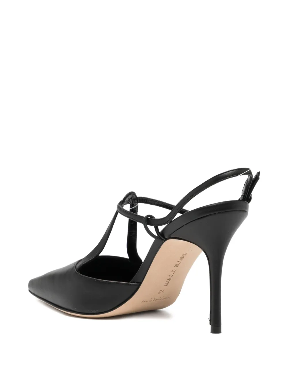 Manolo Blahnik 90mm Minia Pumps In Multi