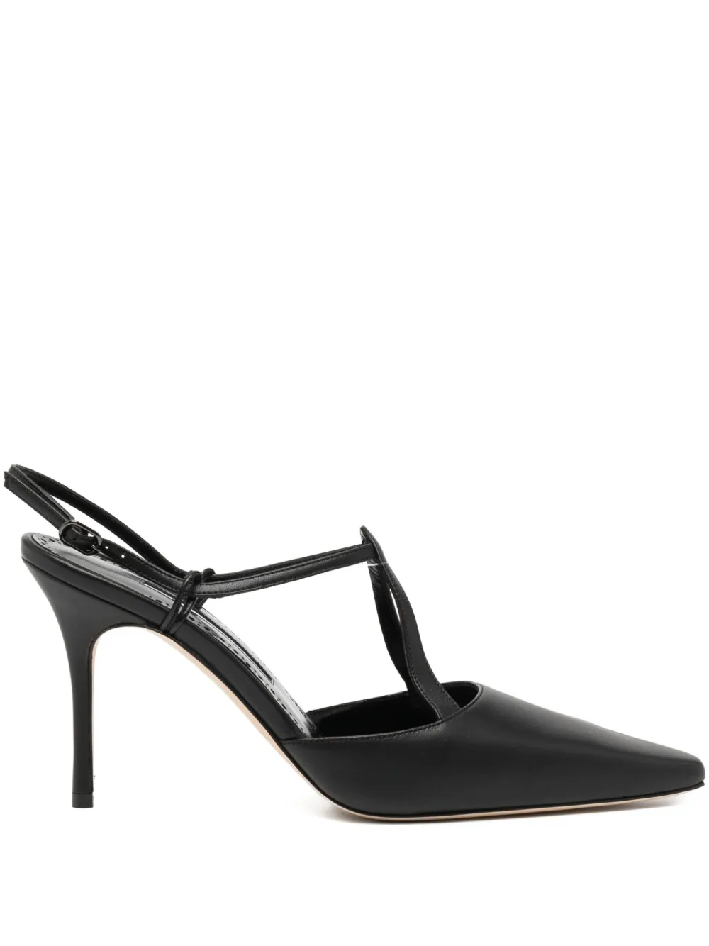 Manolo Blahnik 90mm Minia Pumps In Multi