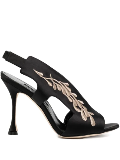 Manolo Blahnik 105mm Pancrabonu sandals