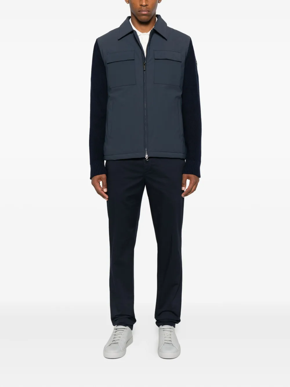 Colmar ribbed-sleeve flap-pocket jacket | Down Jackets | Image 2