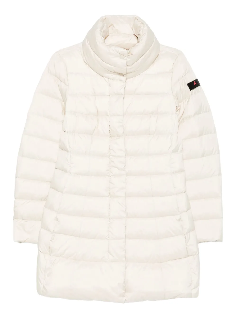Peuterey quilted high-neck coat | Neutrals | Image 1