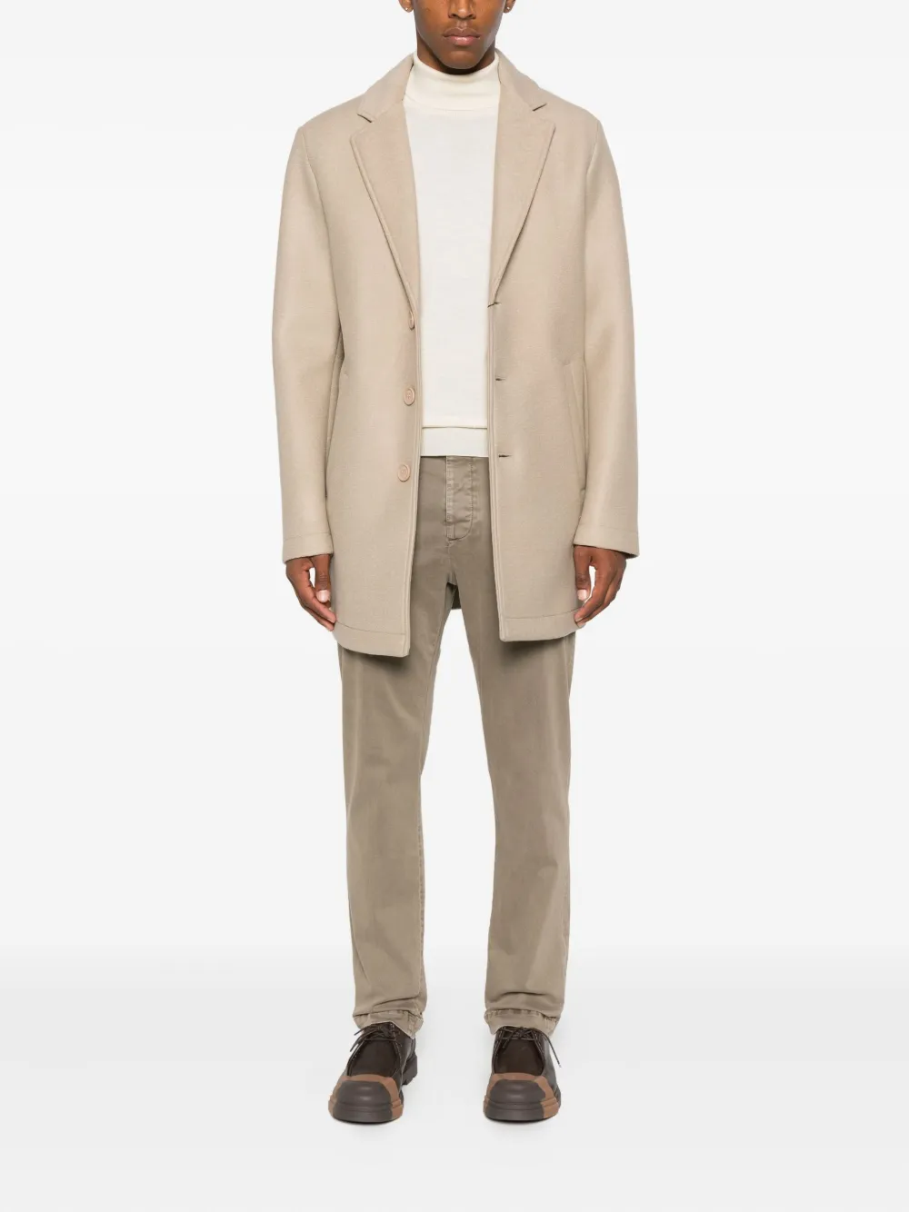Colmar buttoned notched-lapel coat | Single Breasted Coats | Image 2