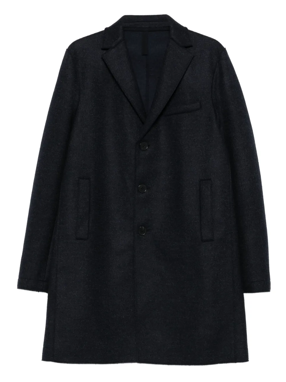 Harris Wharf London button coat | Blue | Image 1