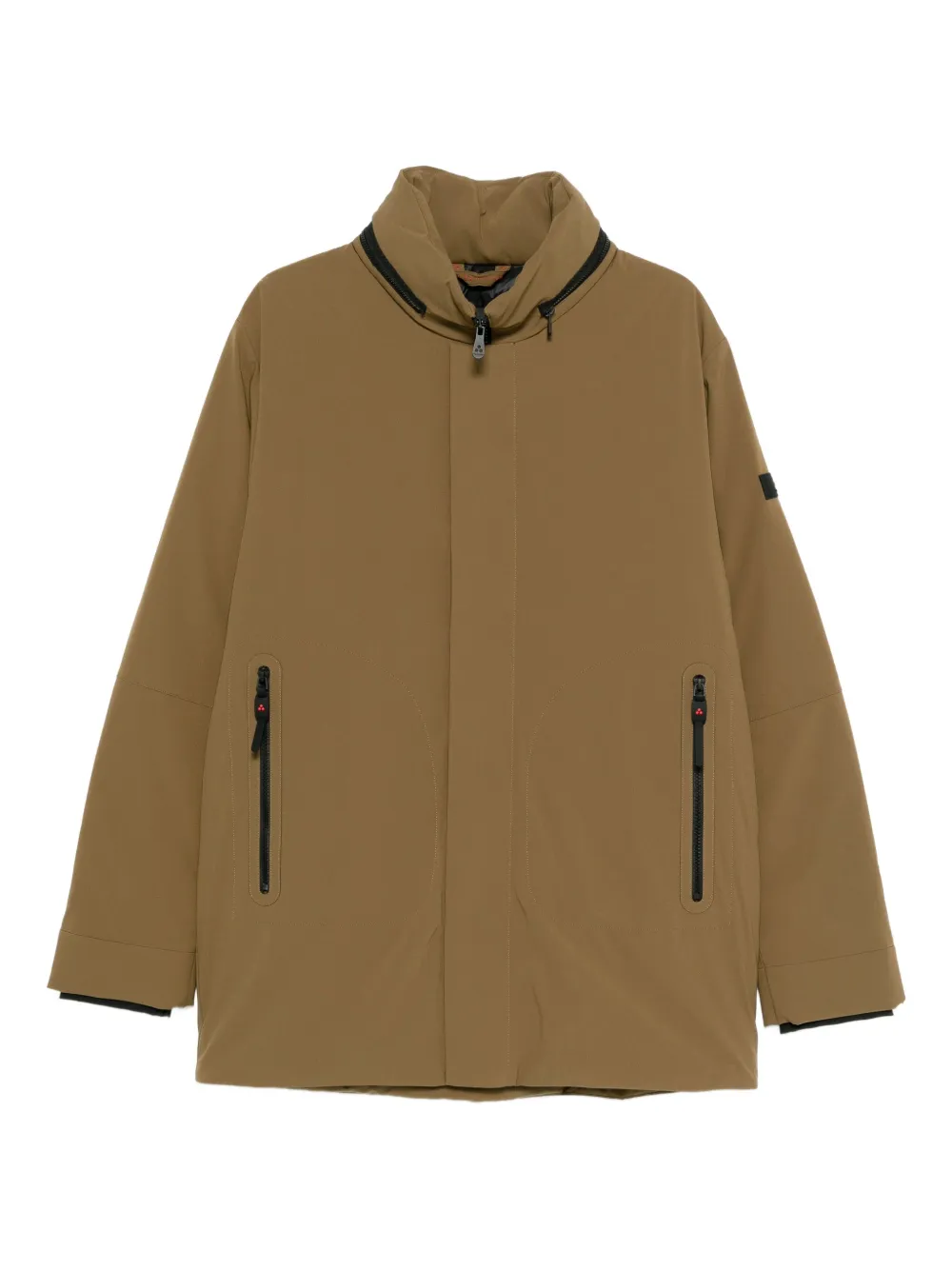 Peuterey zip-fastening pocket coat | Brown | Image 1