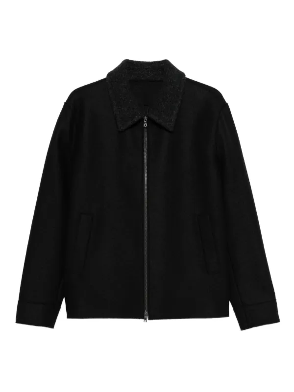 ジャケット・アウター HARRIS WHARF LONDON Harris Wharf London ジップアップ シャツジャケット | FARFETCH JP