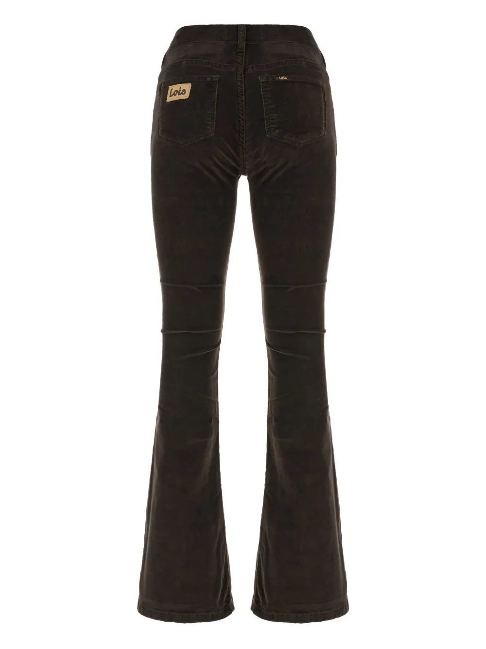 LOIS JEANS  logo-patch corduroy jeans | Flares & Bell Bottom Jeans | Image 2
