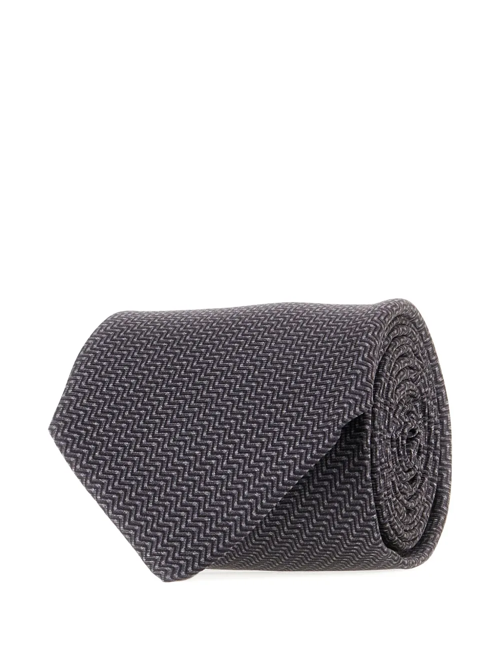 Corneliani Zijden stropdas - Grijs