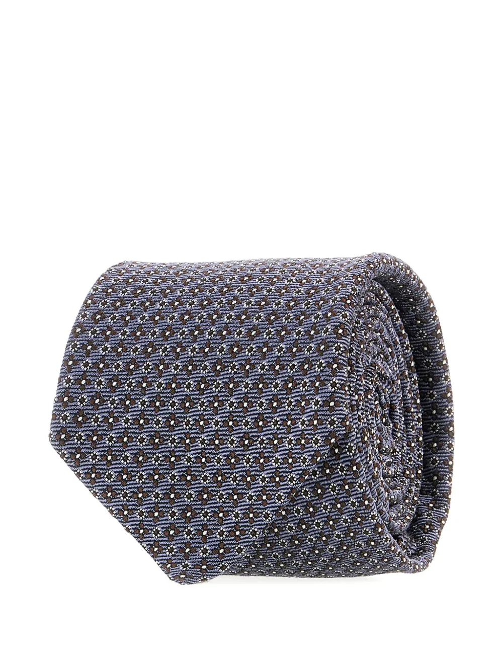 Corneliani Zijden stropdas - Blauw