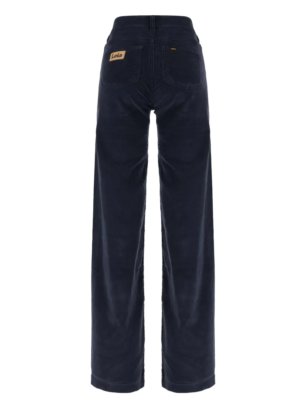 LOIS JEANS  logo-patch corduroy trousers | Straight-Leg Pants | Image 2