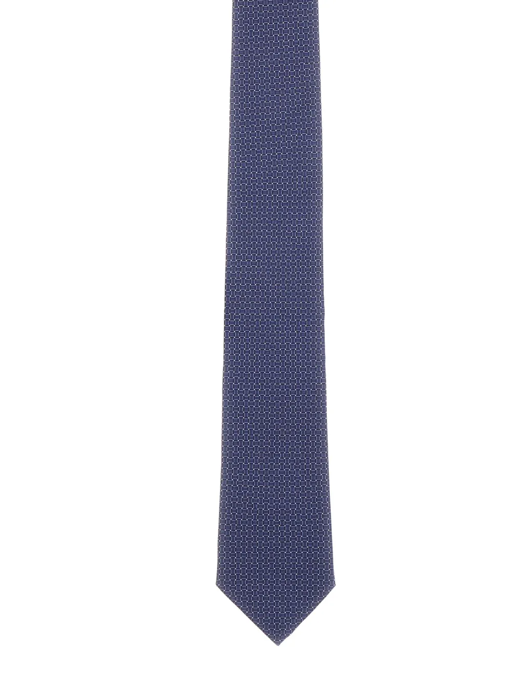 Corneliani Silk Tie In Blue