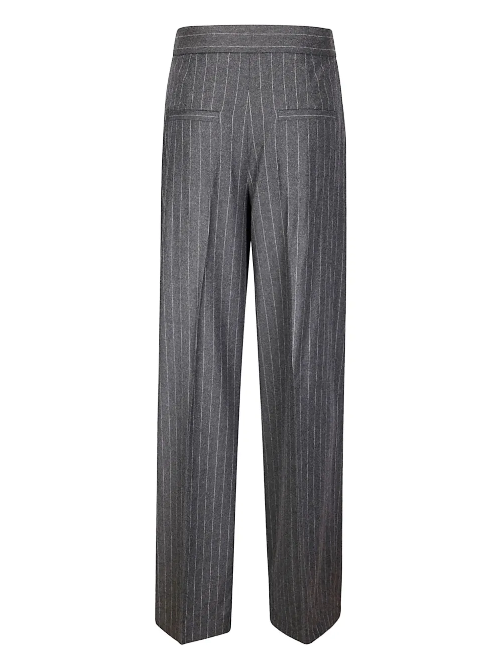 Sportmax pinstripe pleated trousers - Grijs