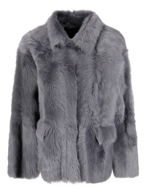 Desa 1972 faux-fur long-sleeve jacket