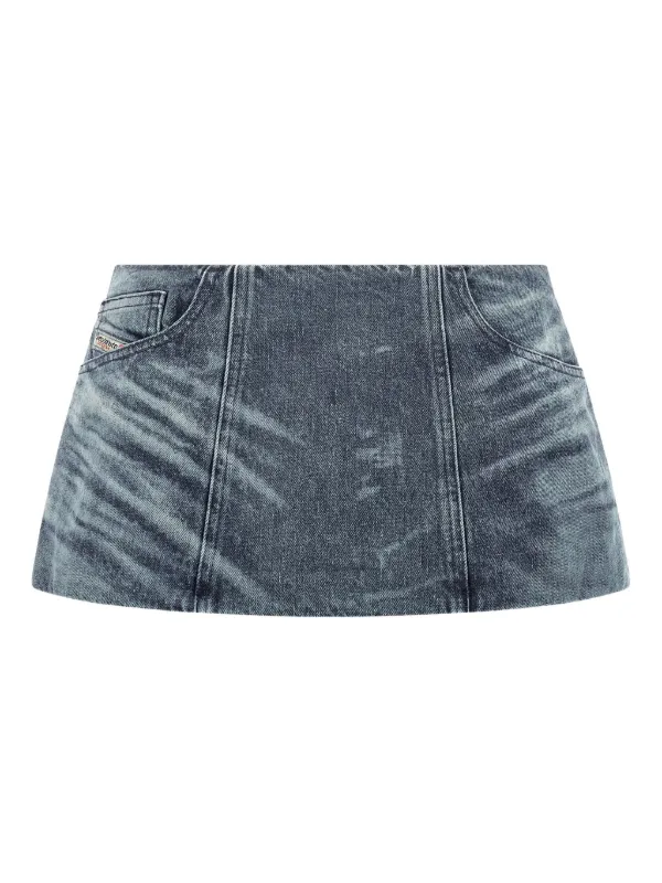 ディーゼル　ミニスカート GIONA ミニスカート｜グリーン｜ガールズ｜DIESEL