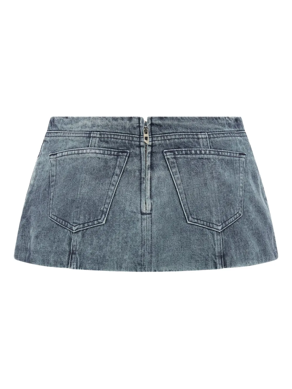 Diesel De-Nora denim mini skirt - Blauw