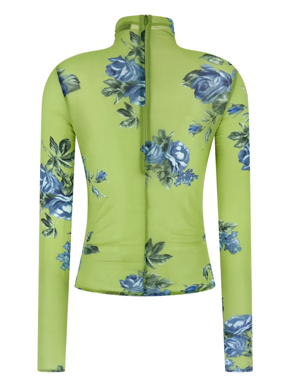 Magda Butrym floral-print top - Groen